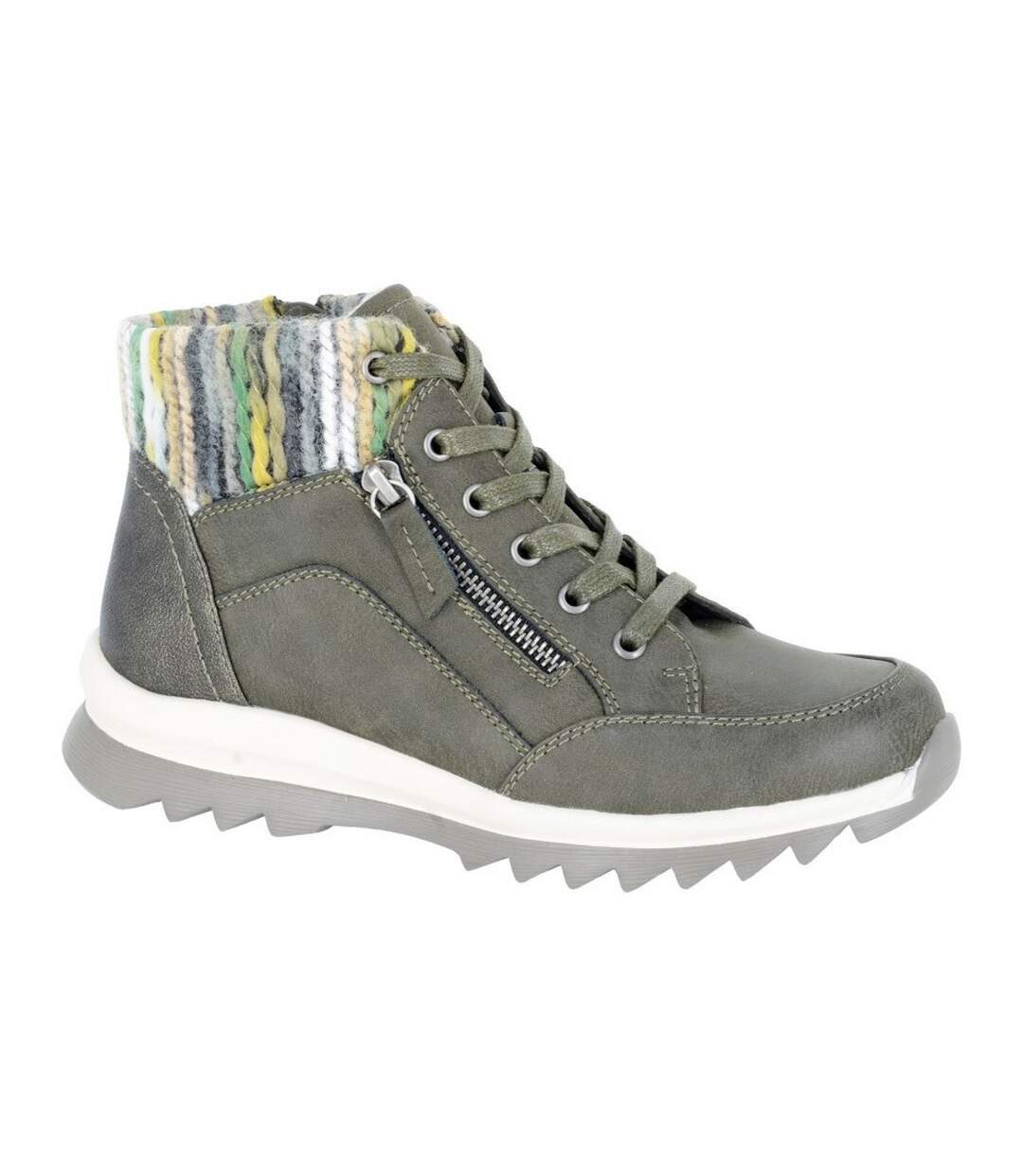 Bottes Erte Femme Kaki Cipriata-1