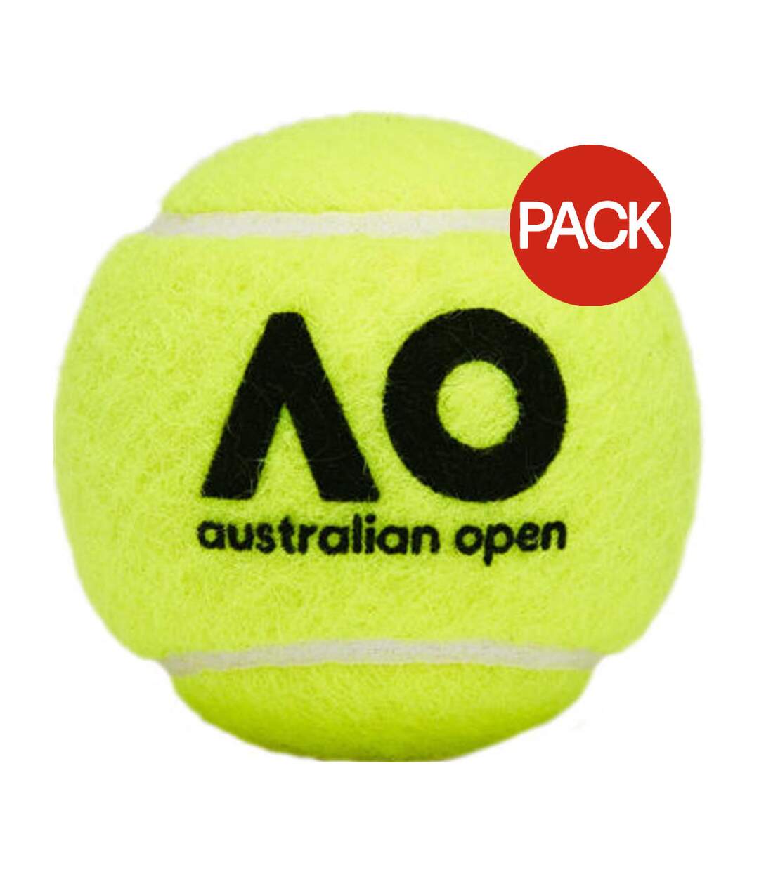 Ensemble Balles De Tennis Australian Open Taille Unique Jaune Dunlop-1