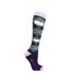 Hy Womens/Ladies Socks (Pack of 3) (Purple/Moss) - UTBZ5206
