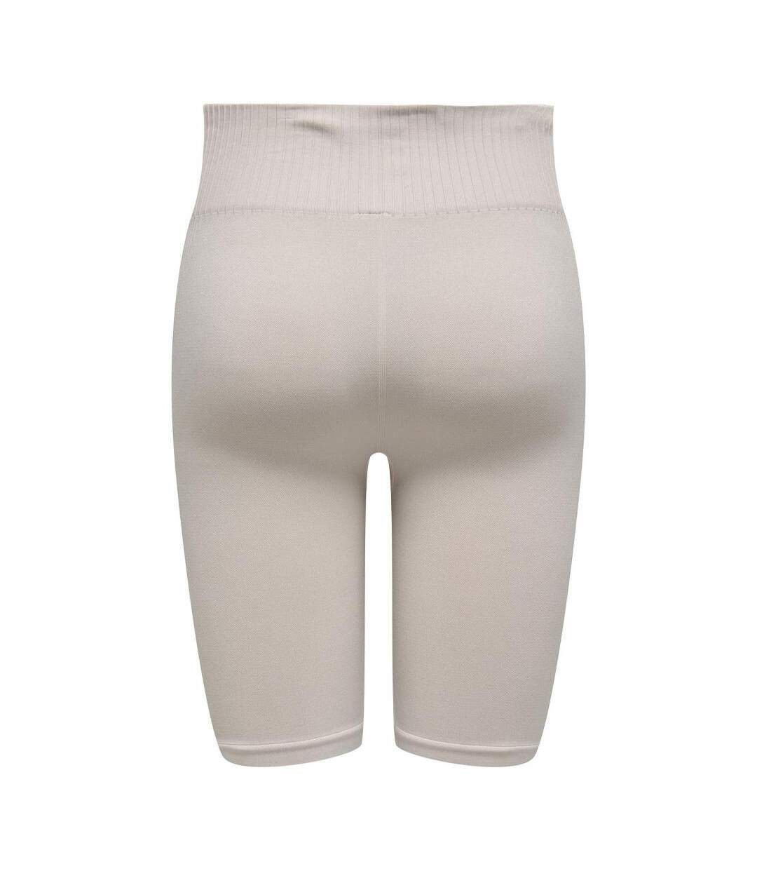 Short beige femme only seam-2
