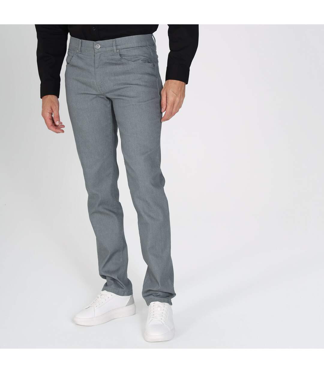 Pantalon coupe regular en coton PETRO