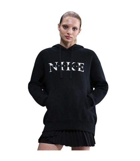 Womens/ladies Phoenix Fleece Hoodie Black Nike