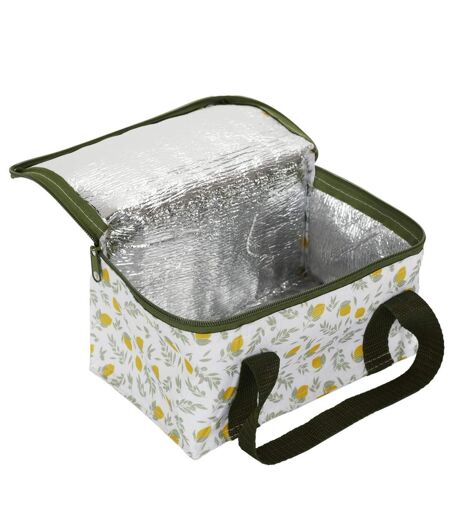Lunch Bag 3 Pièces Bain de Soleil 22cm Jaune & Vert