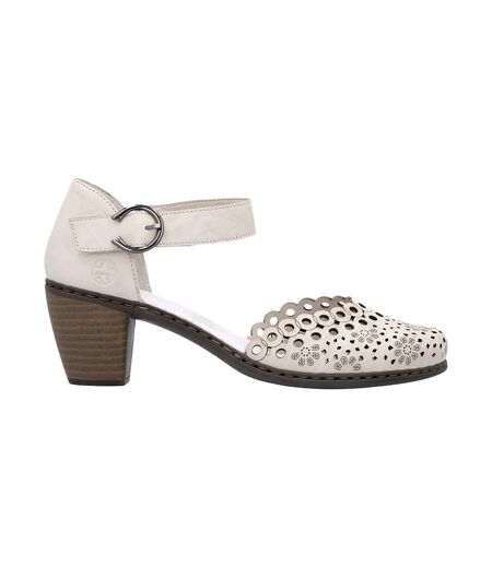 Sandales à Talon Cuir Rieker