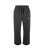 Pantalon De Jogging En Molleton À Bas Ouvert Homme Noir Fear Of God Essentials-2
