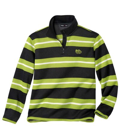 Gestreepte molton sweater Rocheuses®