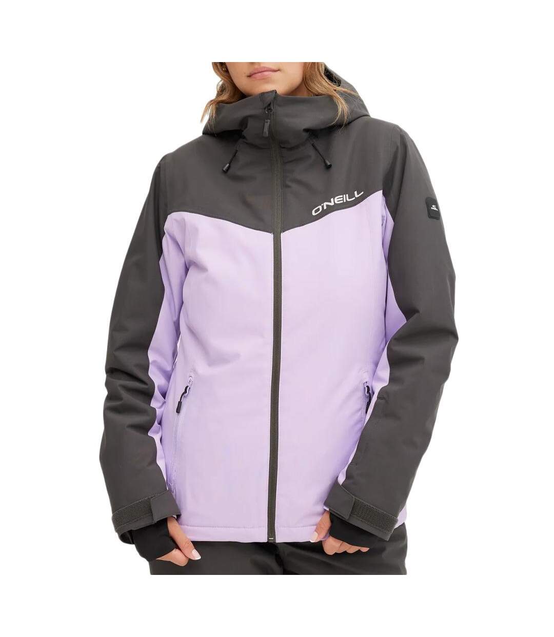 Manteaux mauve/gris foncé femme o'neill aplite-1