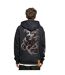 Sweat À Capuche Motif/style Médusa Homme Noir Forgotten Faces-3