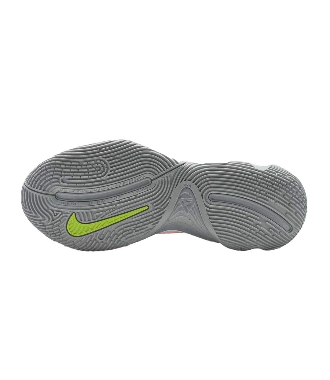 Mens Immortality 4 Basketball Shoes White Black Volt Nike-4