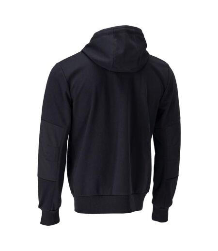 Mens Customised Windproof Full Zip Hoodie Dark Navy Mascot