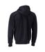 Mens Customised Windproof Full Zip Hoodie Dark Navy Mascot-2