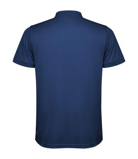 Mens Tormo Short-sleeved Polo Shirt Navy Blue Roly