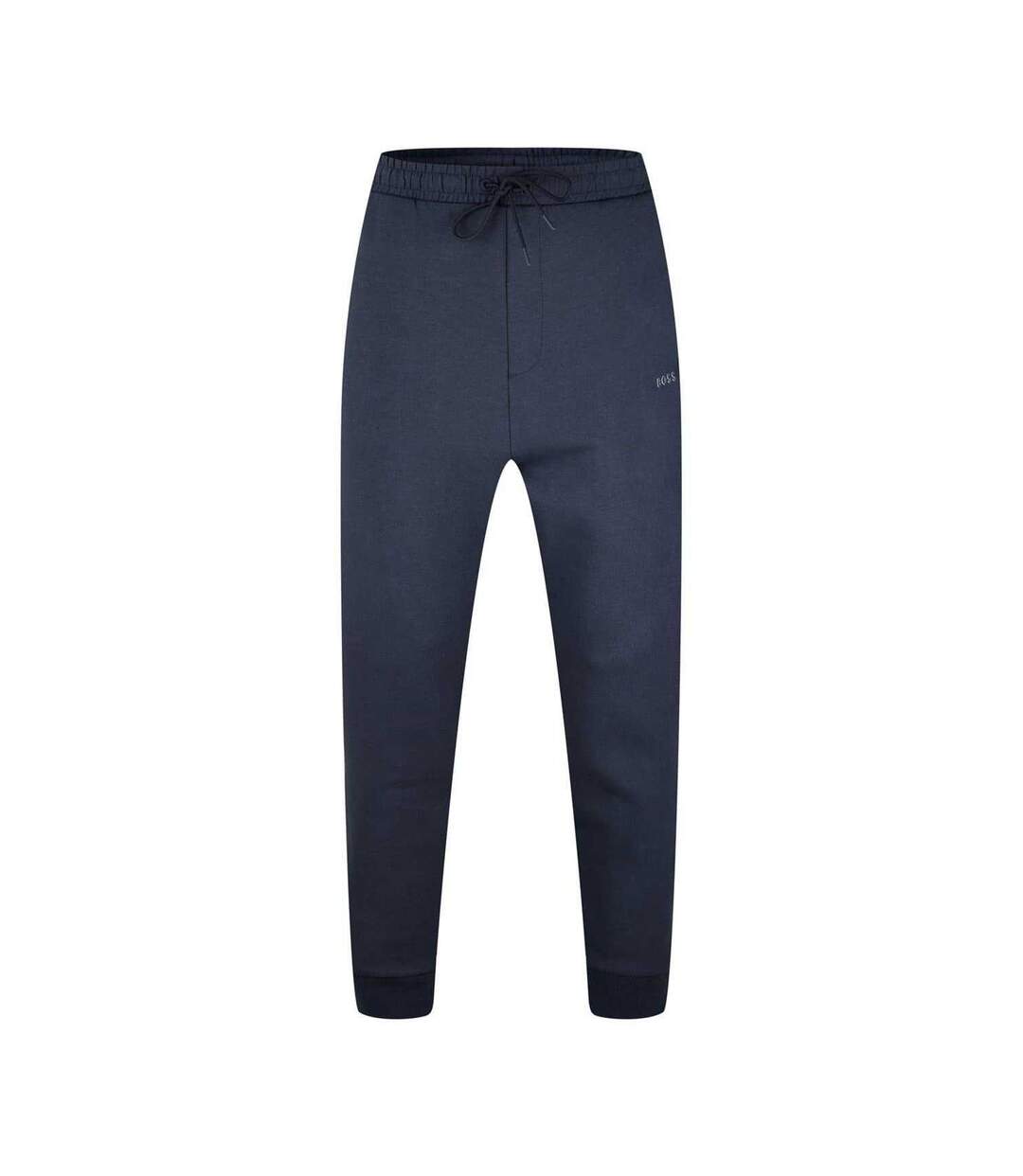 Mens Hadiko Drawstring Waist Joggers Dark Blue Boss-2
