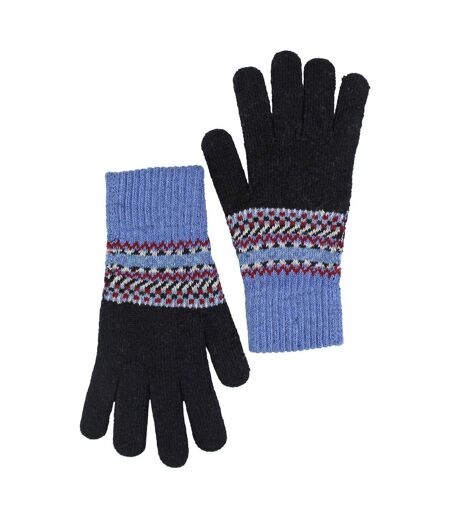 Mens Wool Gloves | Winter Cute Fairisle Gloves for Cold Weather