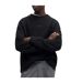 Sweat Seese Homme Noir Hugo-1