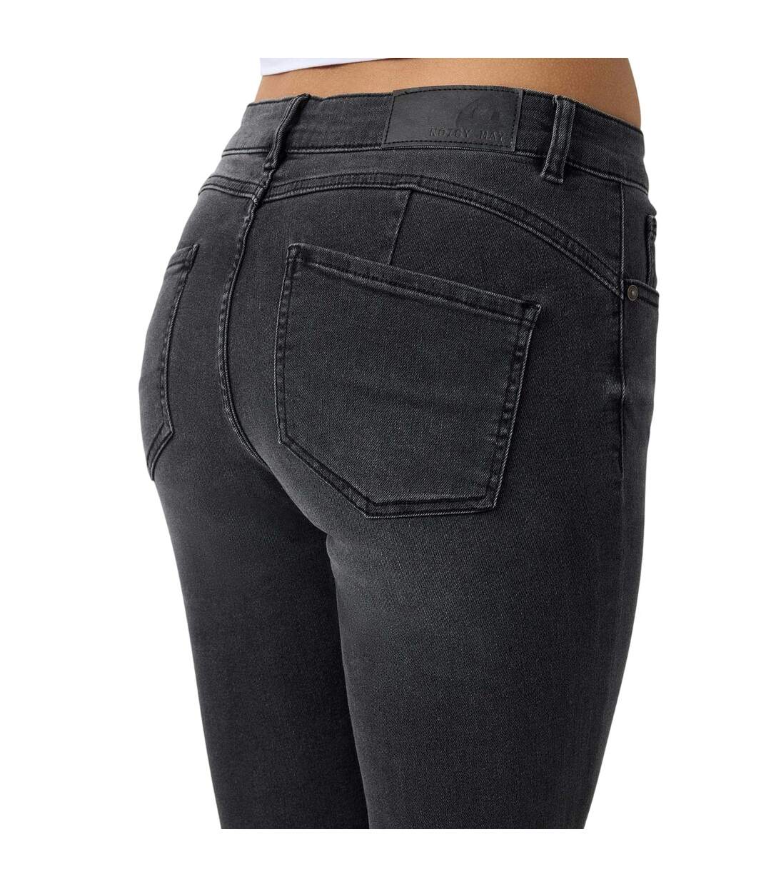 Jean Femme Gris Foncé Noisy May-1