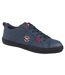 Unisex adult nubuck anti-slip safety shoes navy blue Lee Cooper