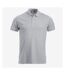 Clique Mens Manhattan Polo Shirt (White)