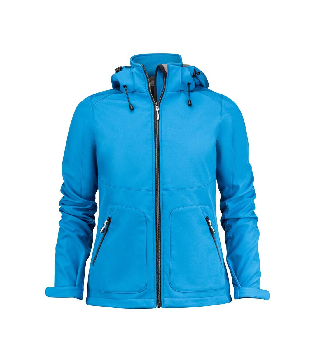 Veste Softshell Karting Femme Bleu Marine Foncé Printer-1