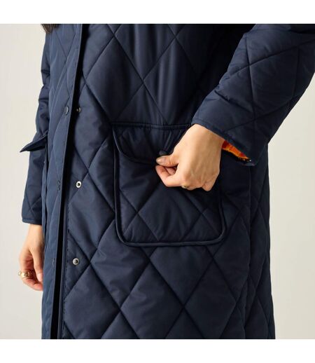 Veste Motif/style Éclipse Orla Kiely Femme Bleu Marine Regatta