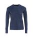 Pull Motif/style Scintillant Femme Bleu Marine Biba-1