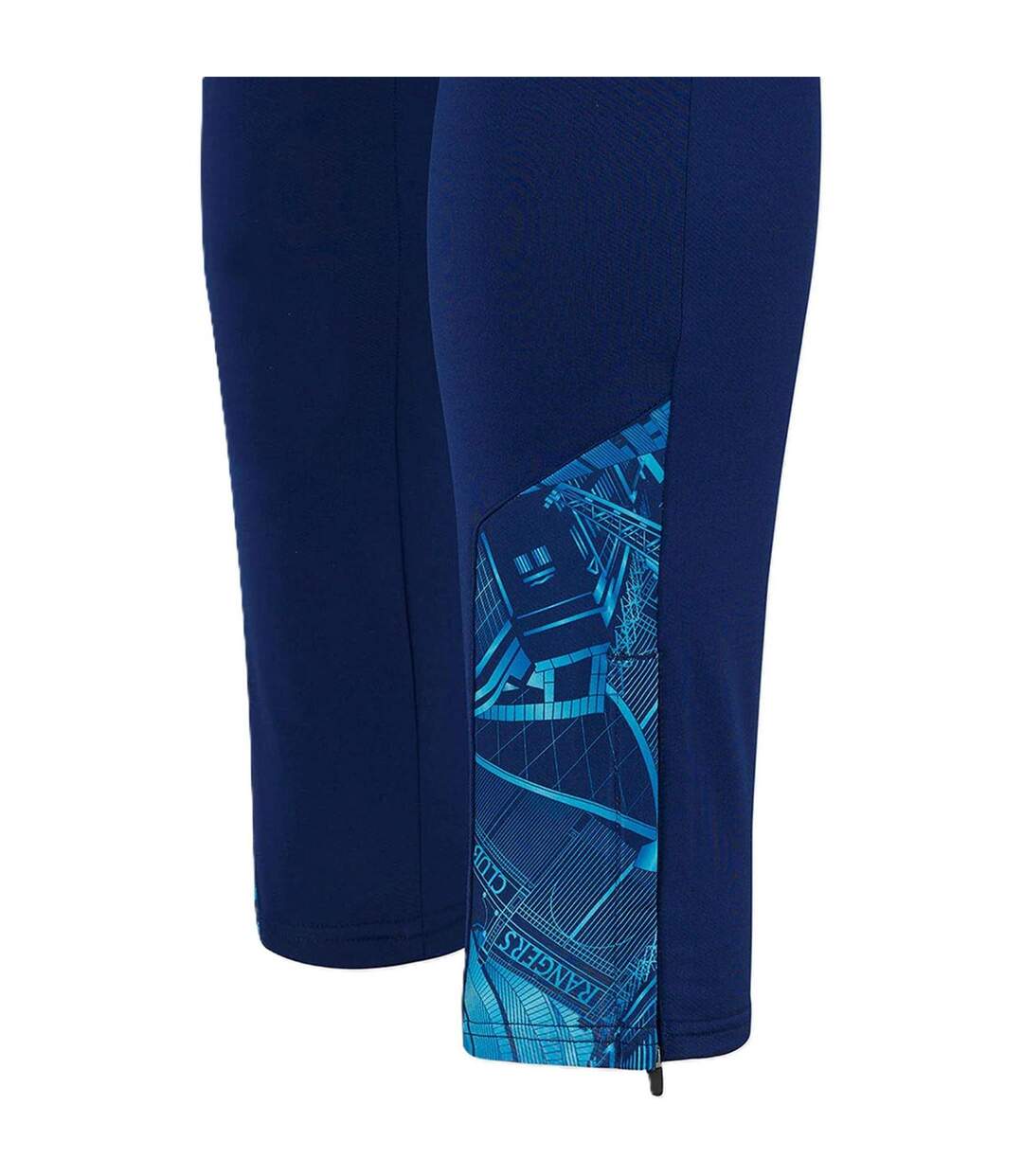 Pantalon De Survêtement Motif/style Rangers Fc Homme Bleu Foncé Castore-3
