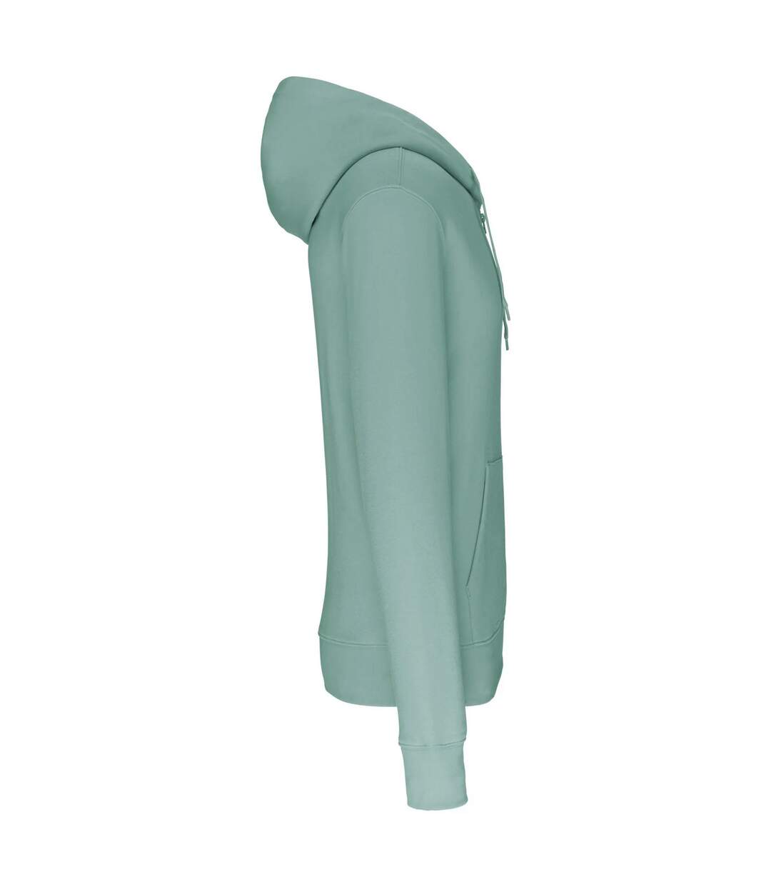 Veste à capuche homme vert de gris Kariban-3