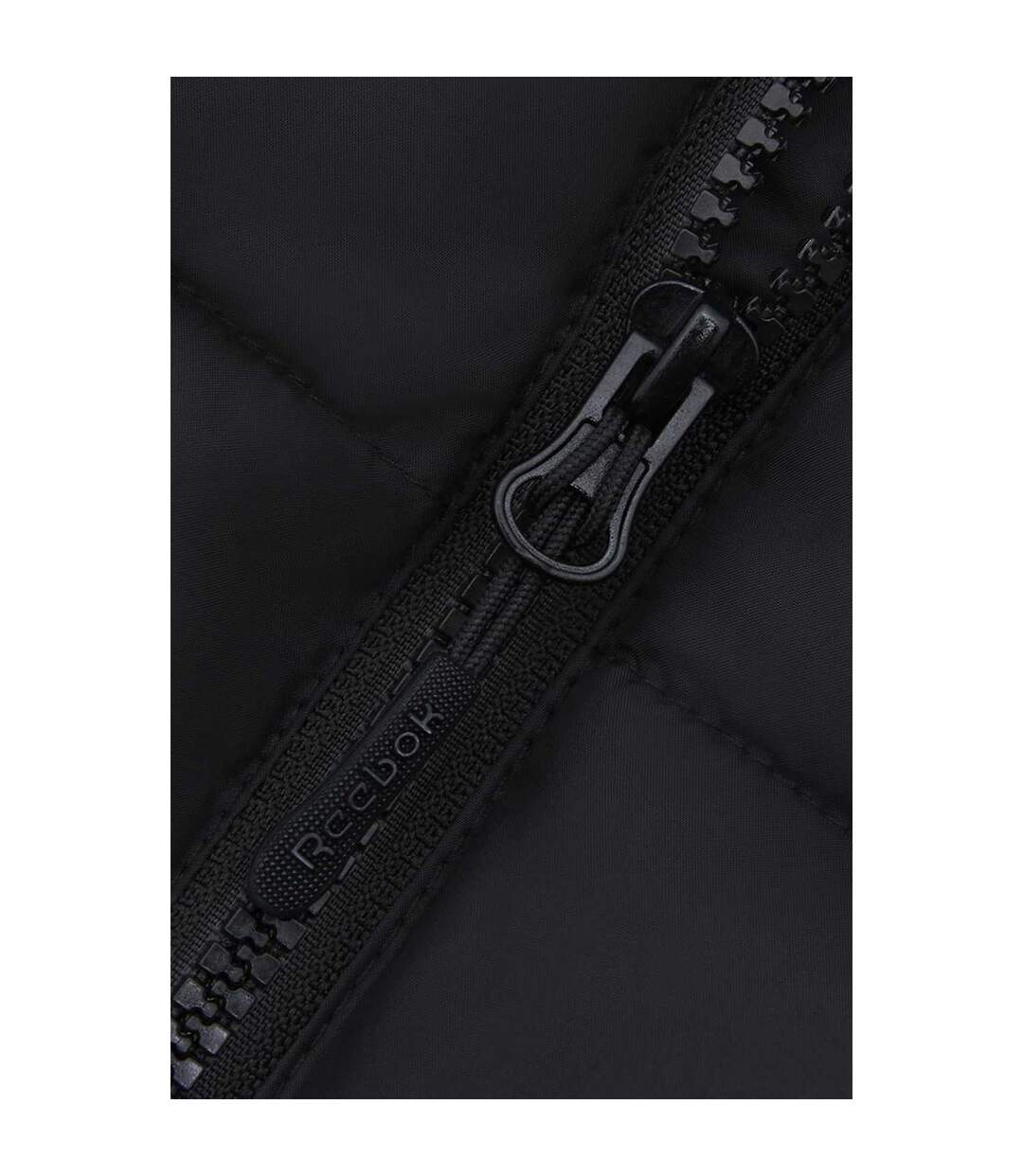 Womens/ladies Sherpa Reversible Puffer Jacket Black Reebok-3