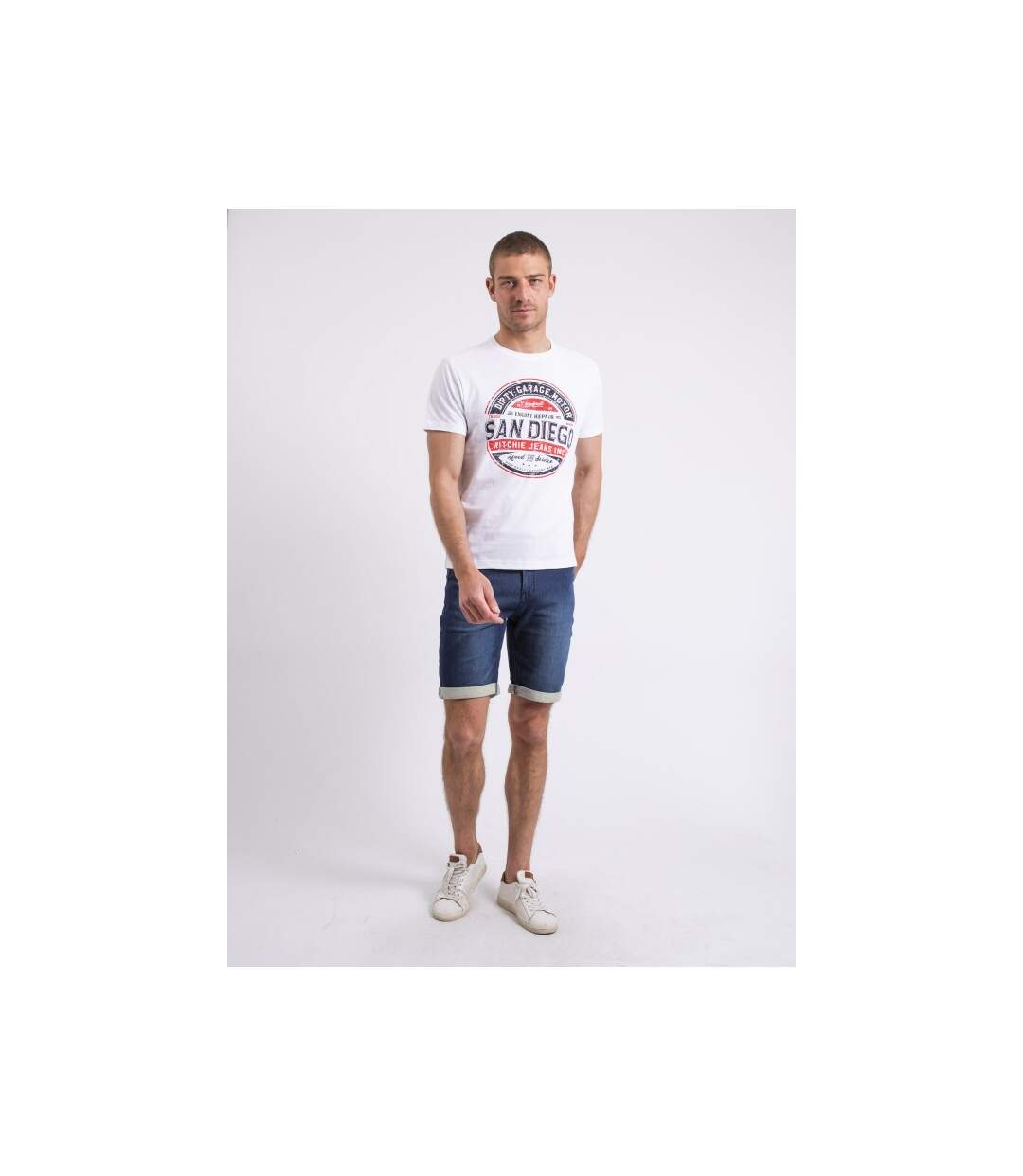 T-shirt col rond NOUMARS-4