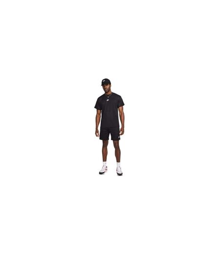 Mens Swoosh Crew Neck Regular T-shirt Black Nike