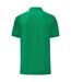 Polo Manches Courtes Homme Vert Chiné Fruit Of The Loom-2