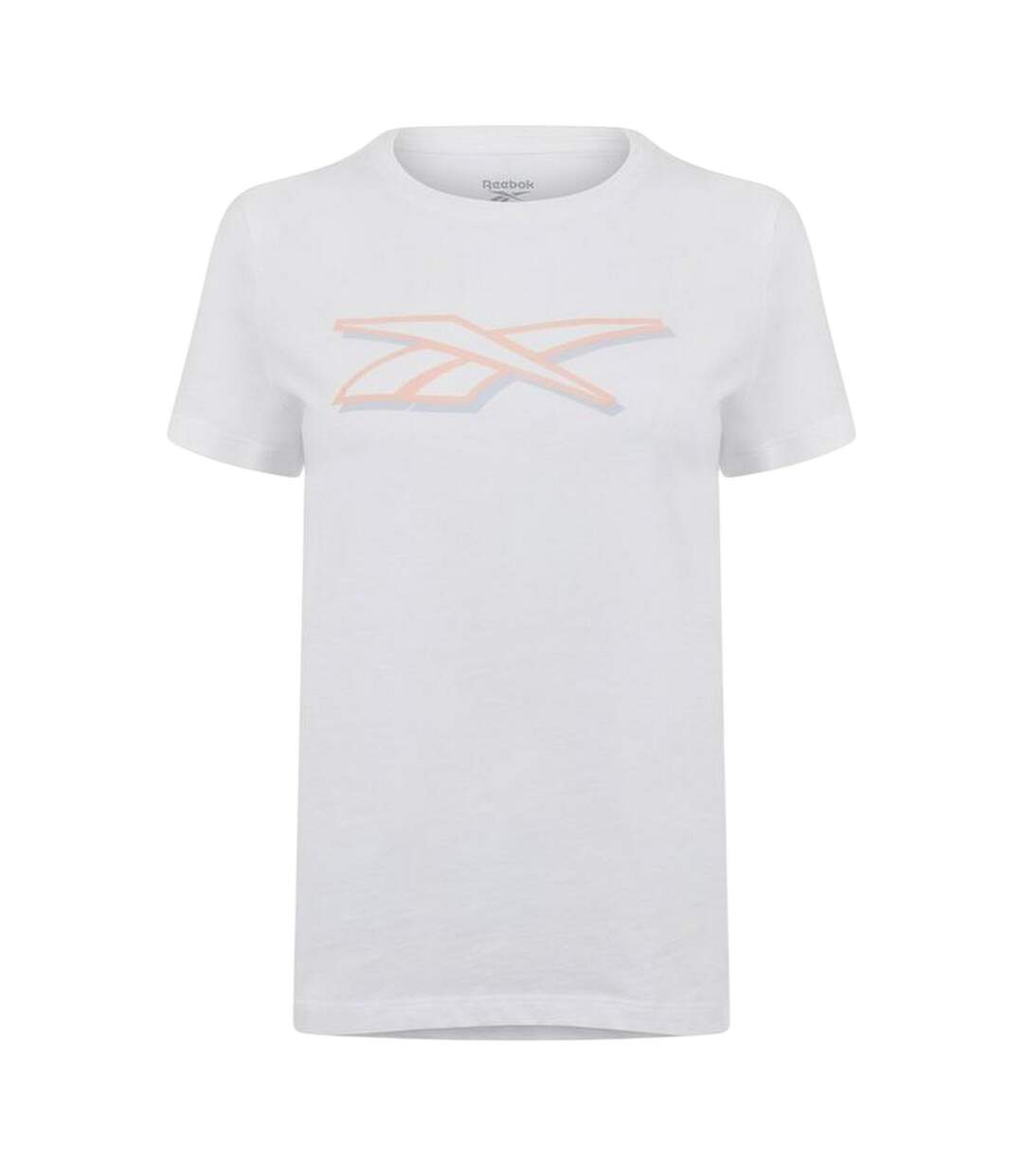 T-shirt Motif/style Logo Femme Blanc Reebok-1
