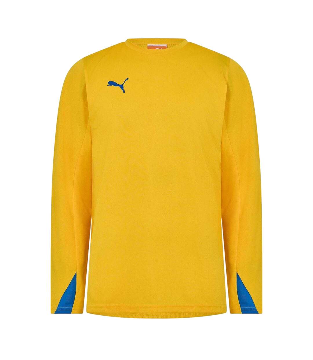 Chemise Manches Longues Motif/style Équipe Homme Jaune Puma-1