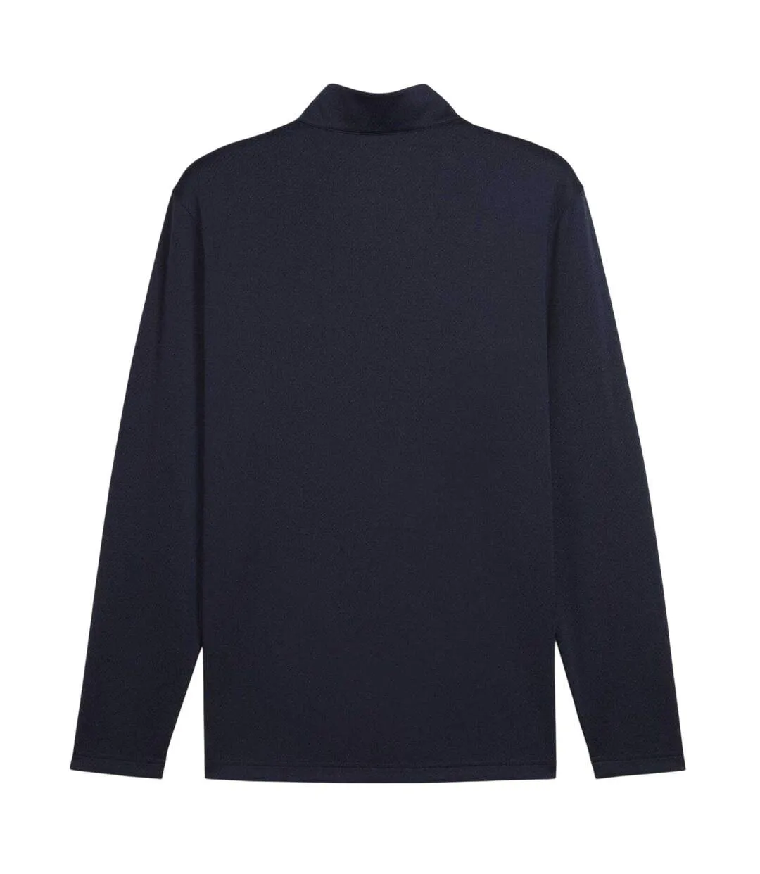 Mens Performance Slim Long-sleeved Polo Shirt Deep Navy Puma-2