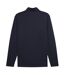 Mens Performance Slim Long-sleeved Polo Shirt Deep Navy Puma-2