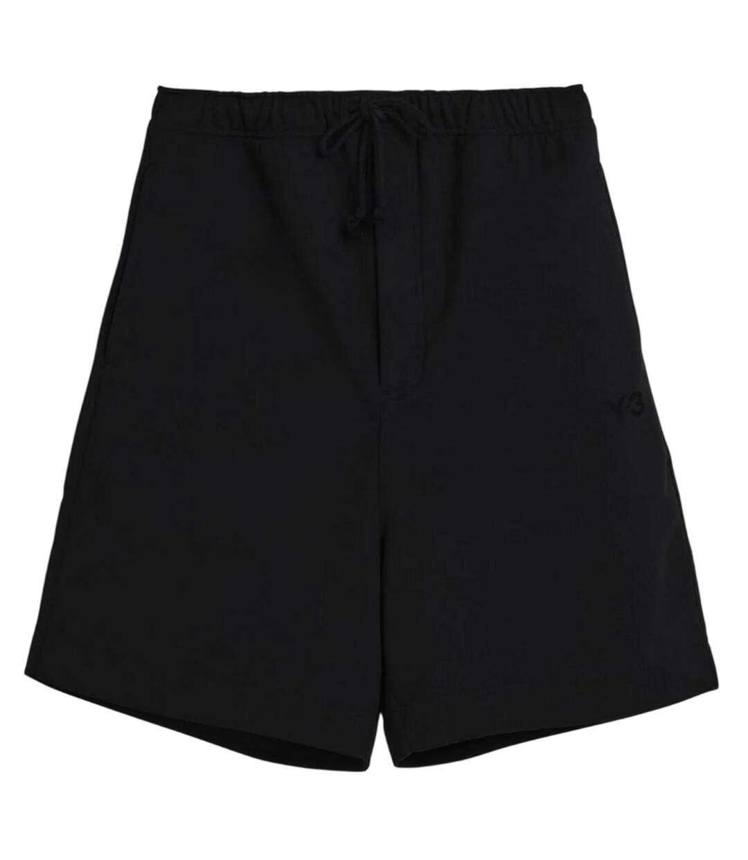 Mens French Terry Tailored Shorts Black Y-3-2