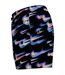 Short De Bain Breaker Homme Noir Rouge Vif Nike-1