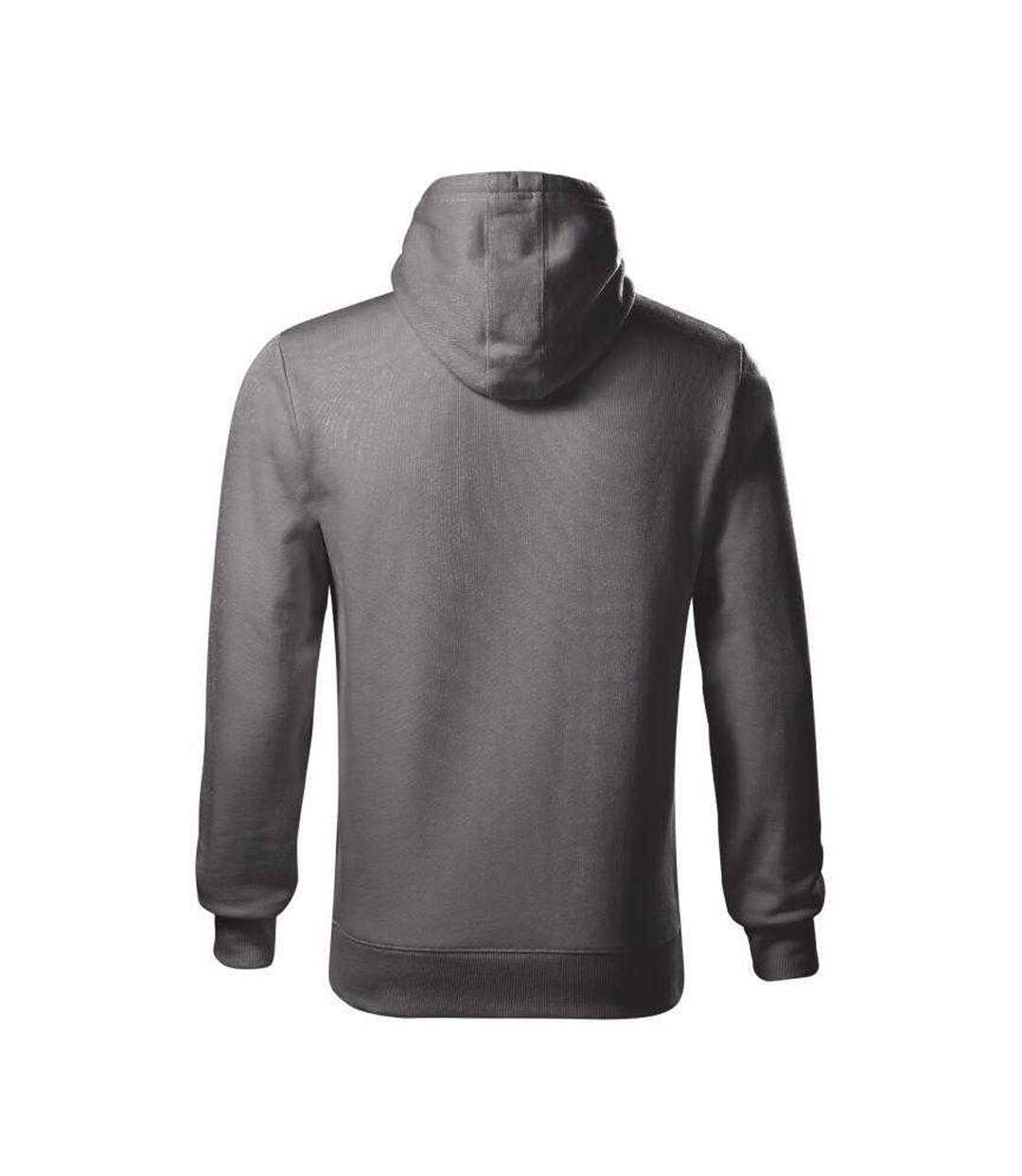 Mens Cape Hoodie Grey Malfini-2