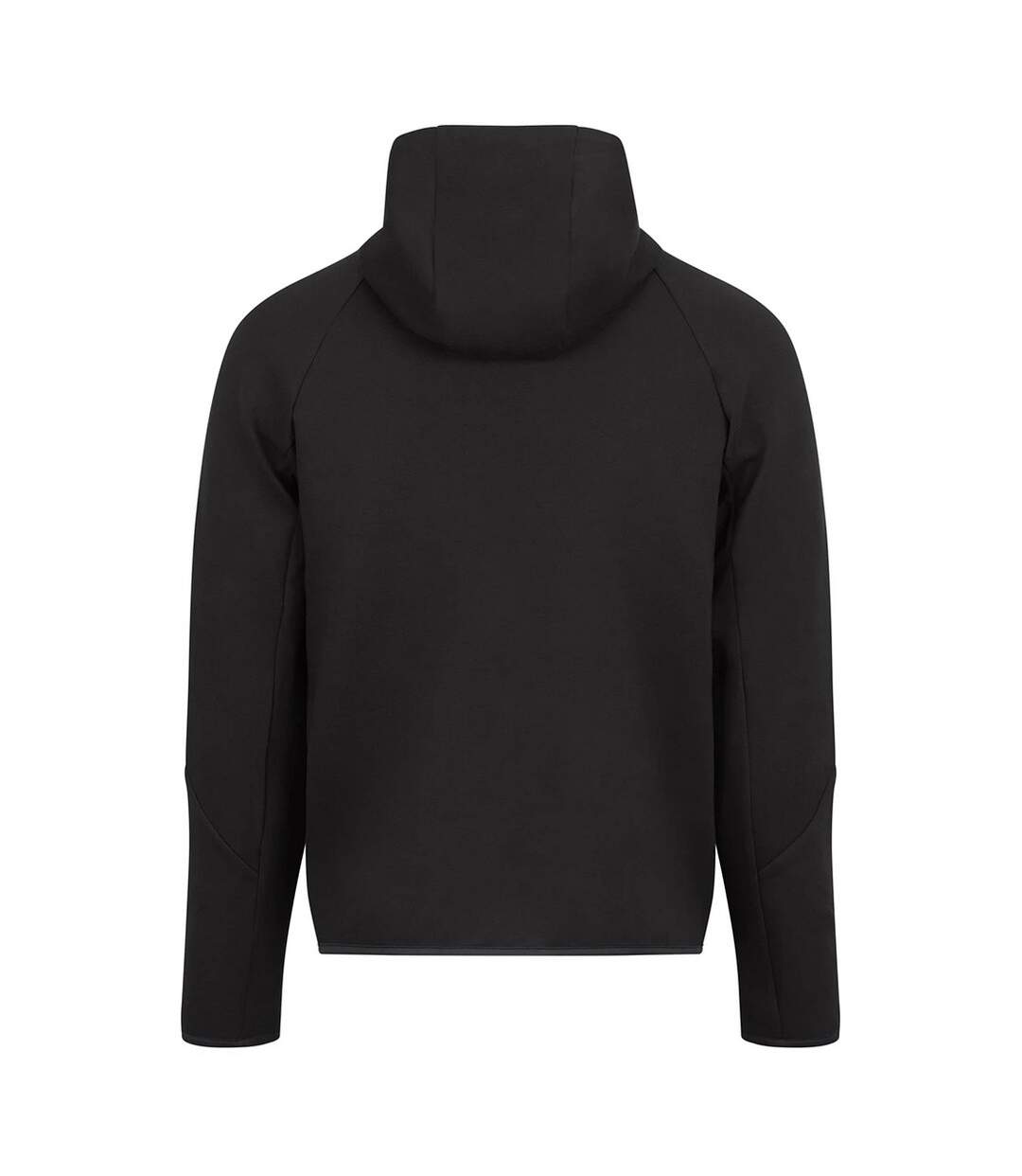 Mens Adapt Fleece Full Zip Hoodie Jet Black Just Cool-2