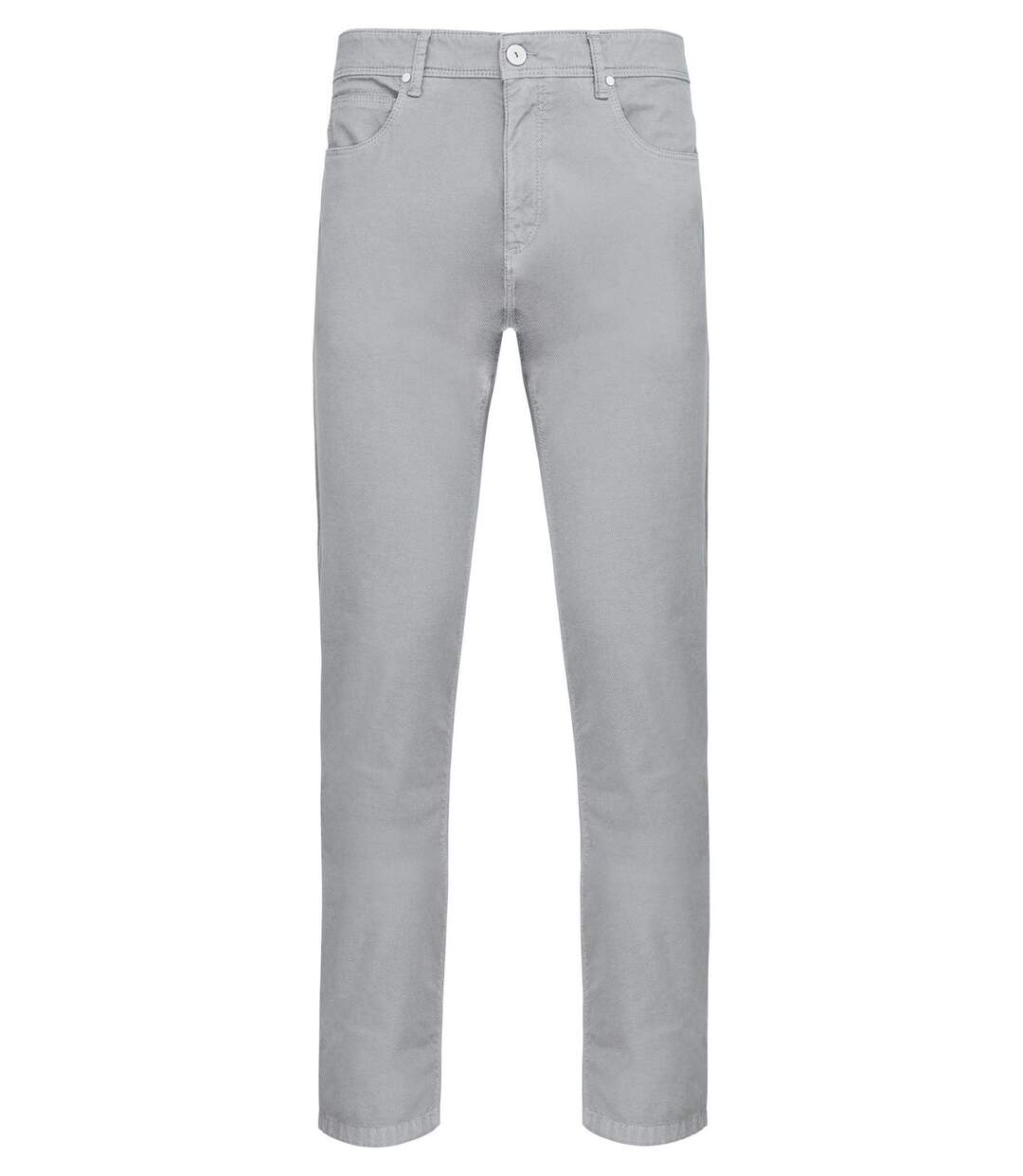 Pantalon chino 5 poches pour homme - Haut de gamme - K7003 - gris