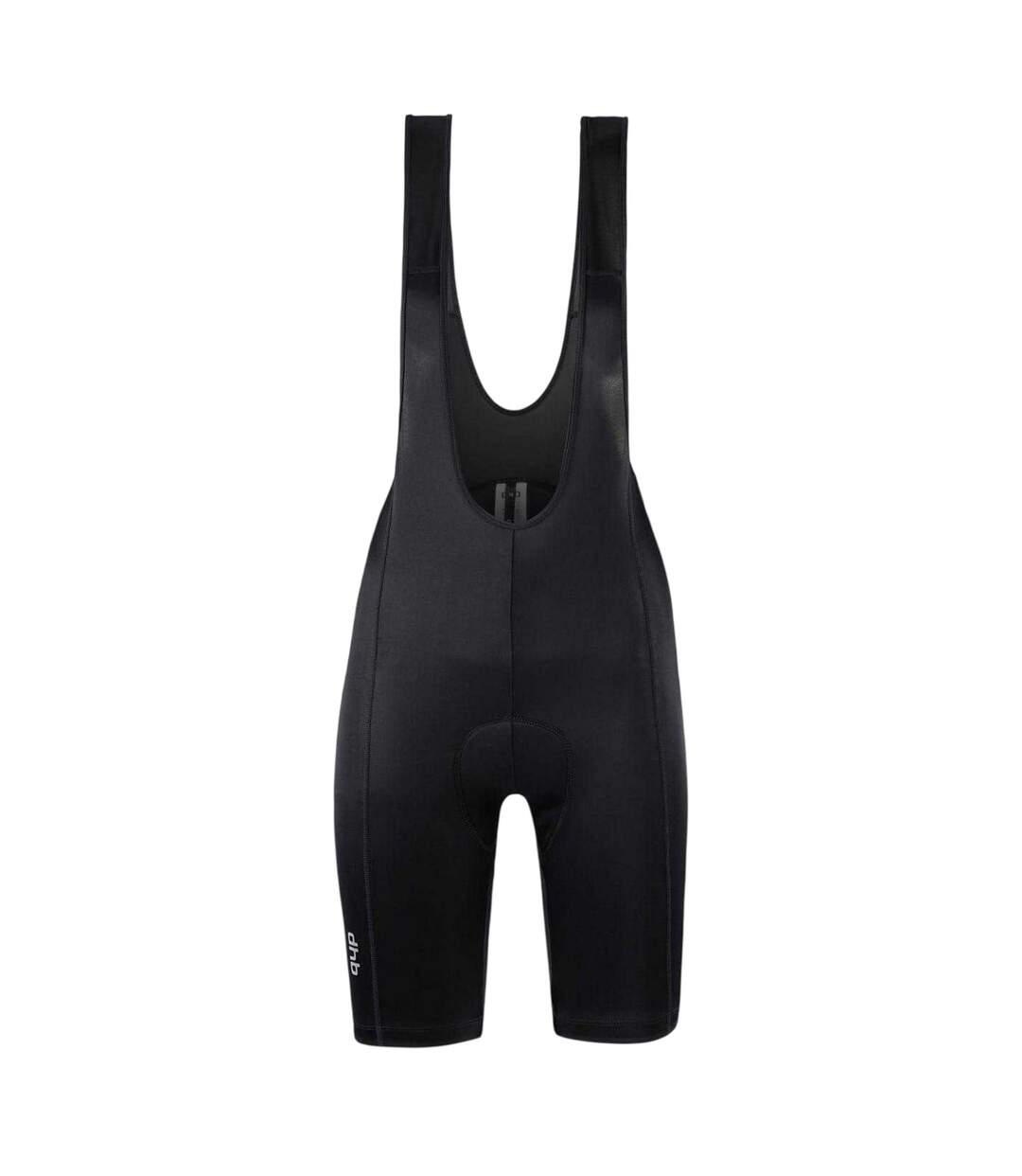 Womens/ladies Plain Cycling Bib Shorts Black Dhb-1