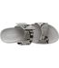 Hush Puppies Womens/Ladies Dorri Snake Print Leather Sandals (White/Gray) - UTFS7713