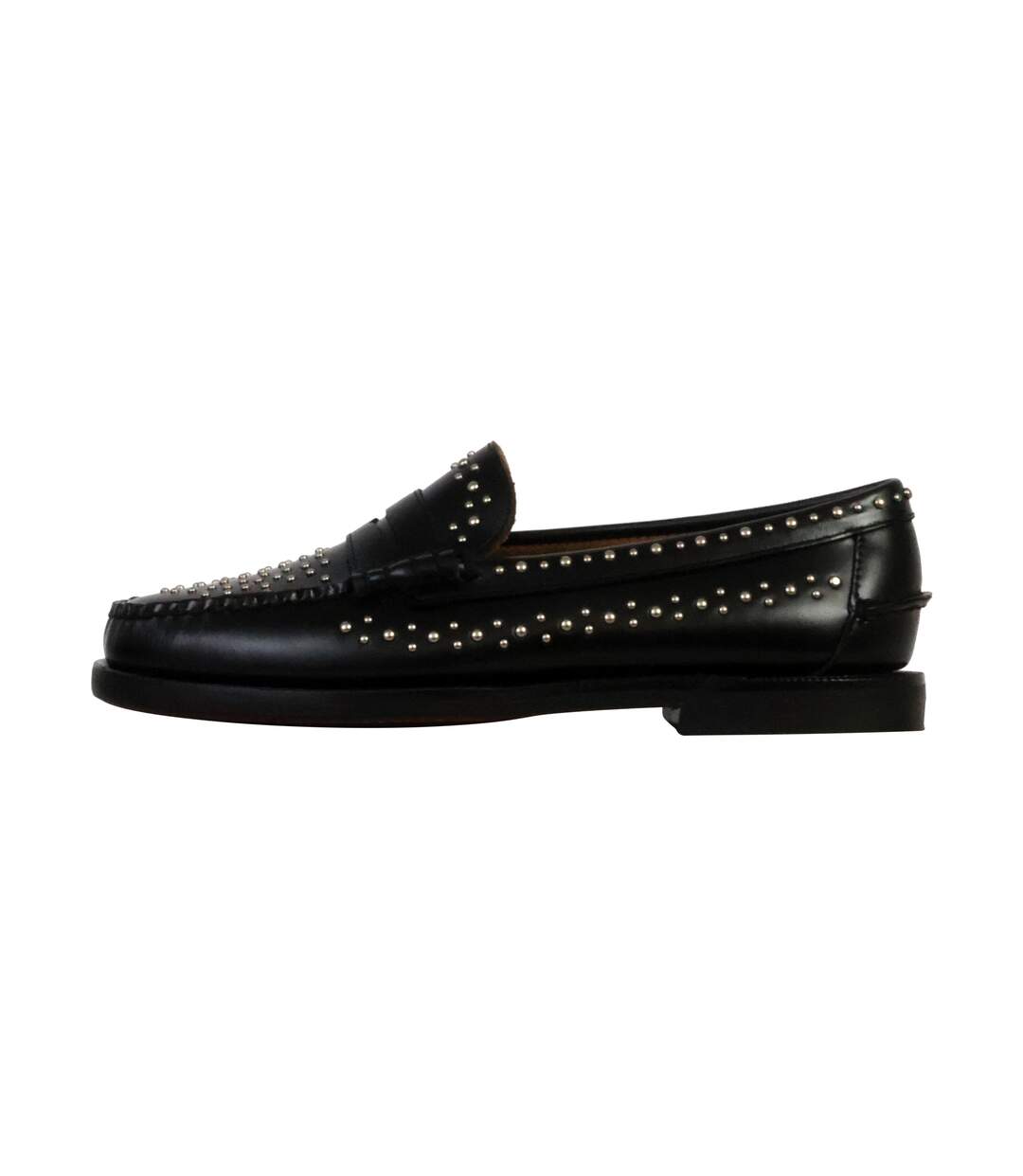 Derbie Cuir Sebago Docksides Dan Studs Woman-1