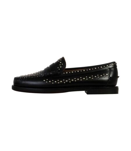 Derbie Cuir Sebago Docksides Dan Studs Woman