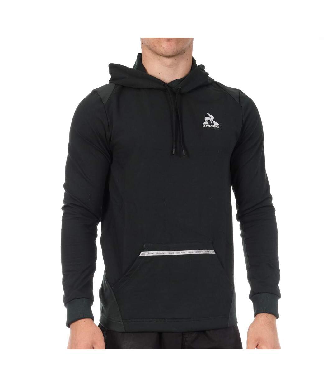 Sweat vert homme le coq sportif training-1