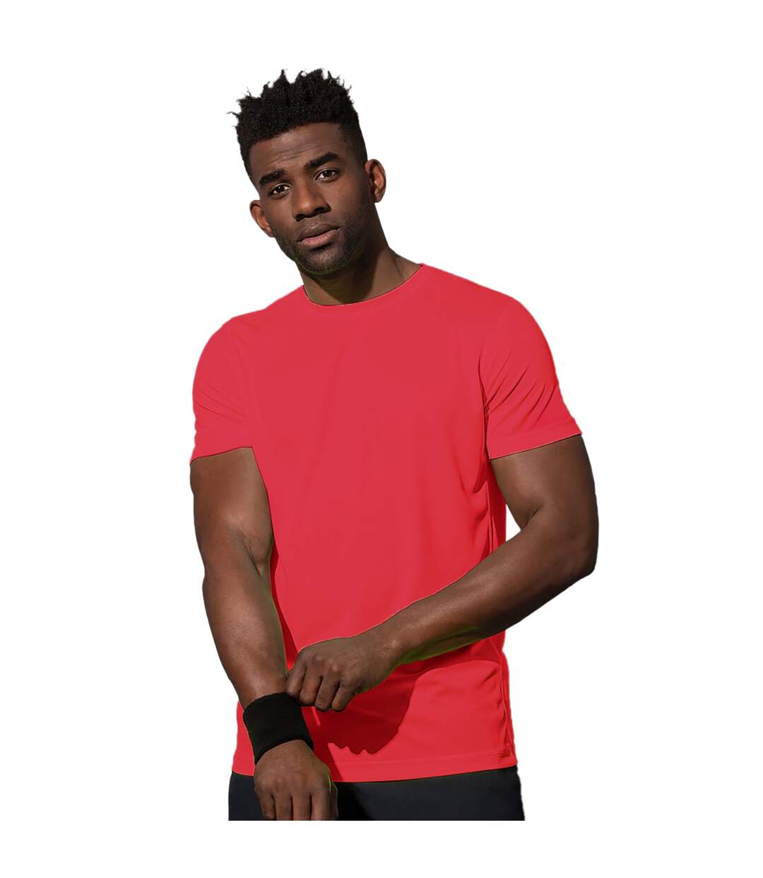 T-shirt hommes rouge Stedman