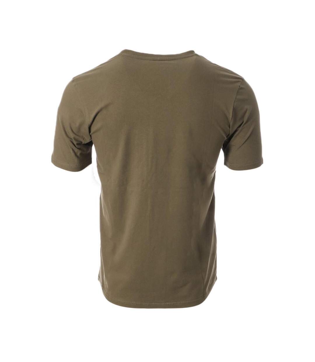 T-shirt kaki homme redskins mint-2