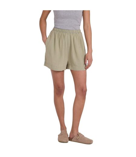 Short Nova Femme Vert Pâle Animal