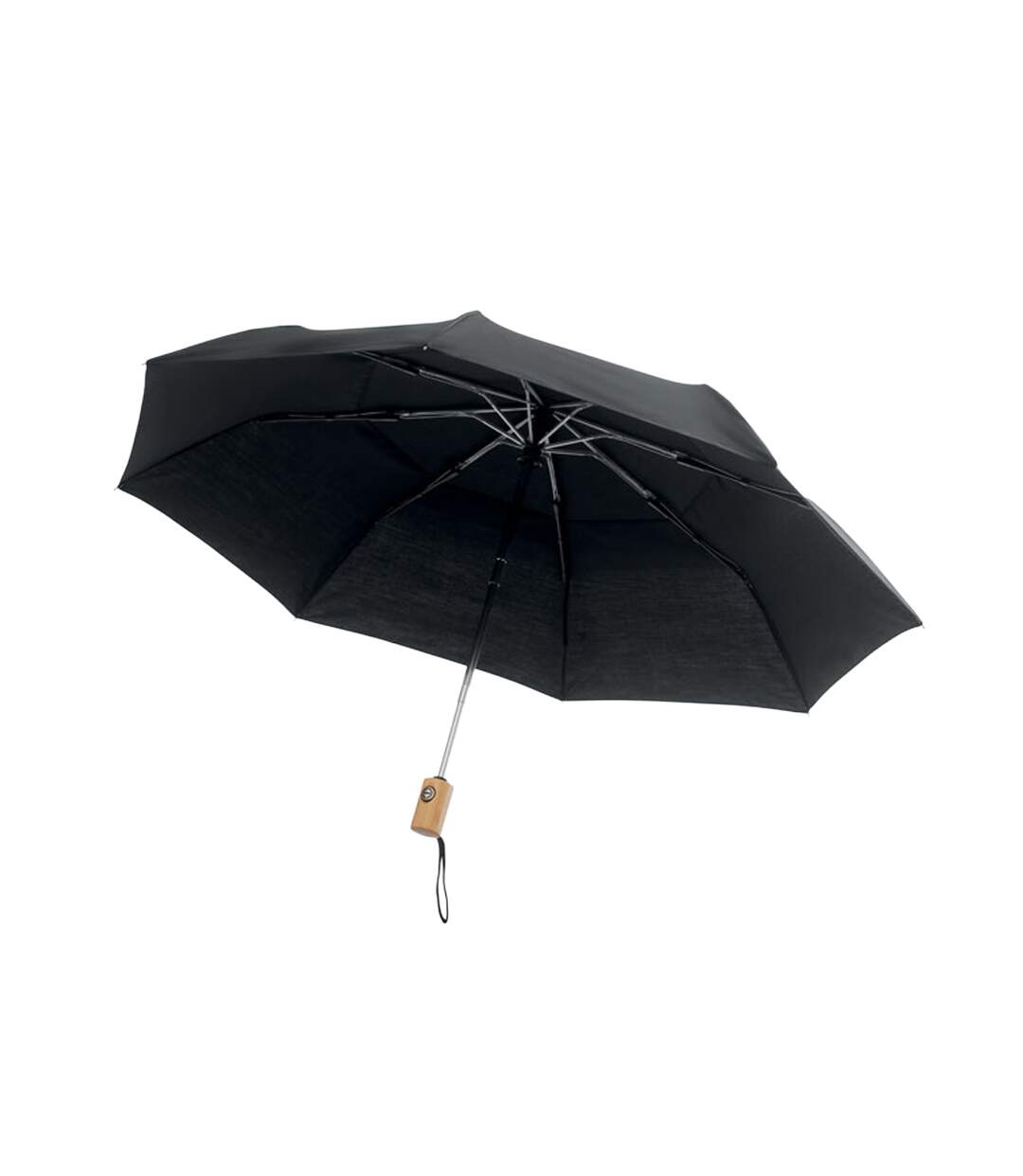 Parapluie Pliant Drip Taille Unique Noir MidOcean-2