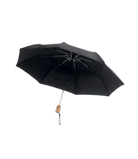 Parapluie Pliant Drip Taille Unique Noir MidOcean